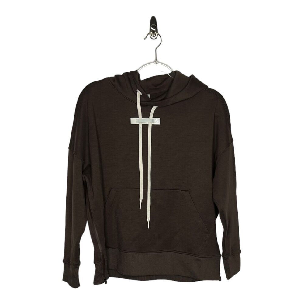 Noli‎ Yoga Sweatshirt Womens Small Pullover Hooded Drawstring Athleisure Casual